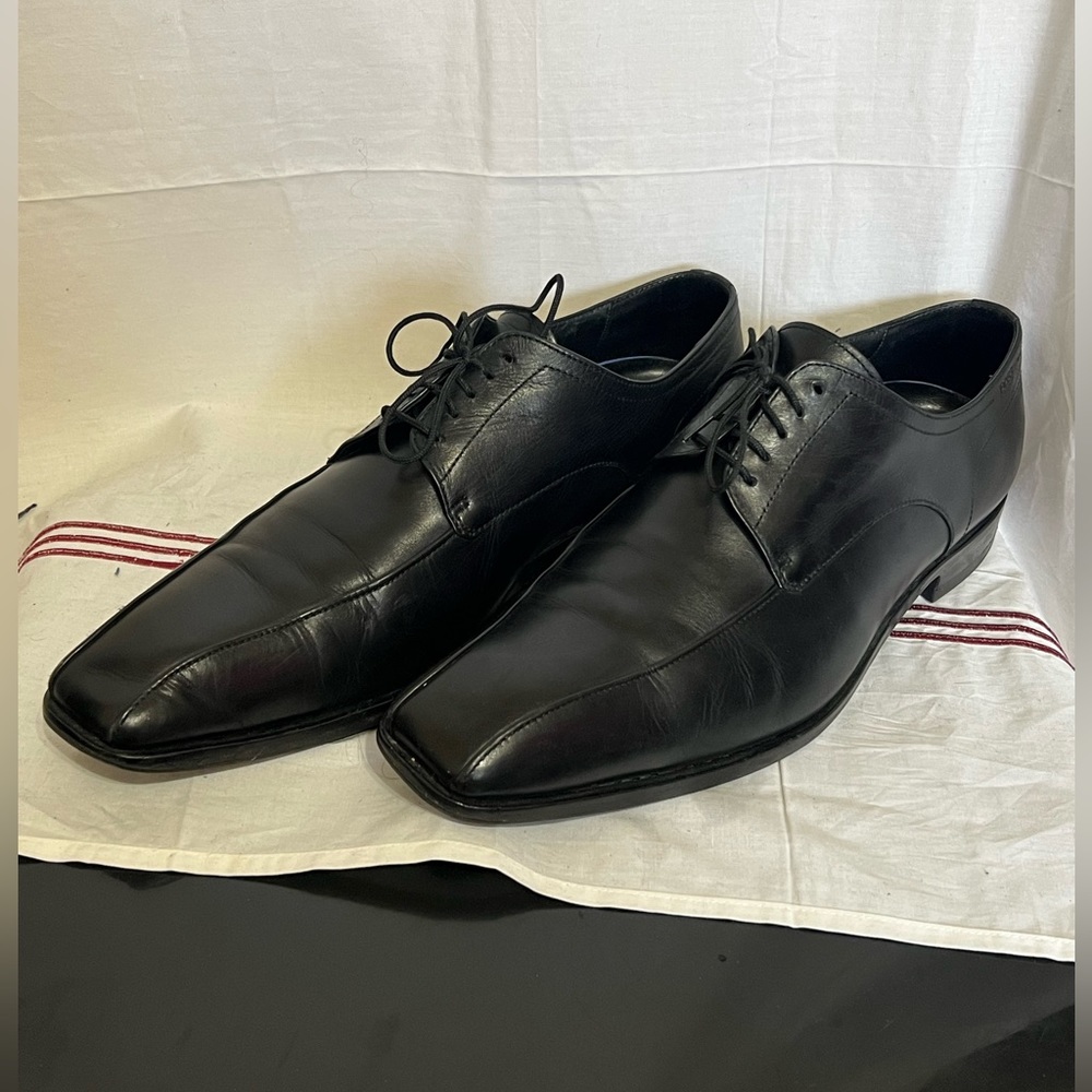 BOSS by HUGO BOSS leather shoes excellent condition all leather  size 11 - Picture 3 of 10